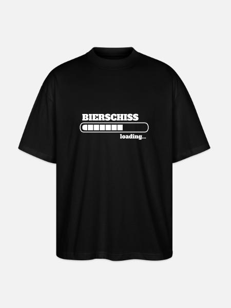 Bierschiss loading - WC - Stanley/Stella Oversized Unisex Bio T-Shirt Blaster 2.0 - Schwarz