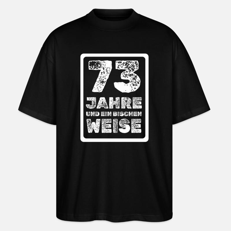 73 - Stanley/Stella Oversized Unisex Bio T-Shirt Blaster 2.0 - Schwarz