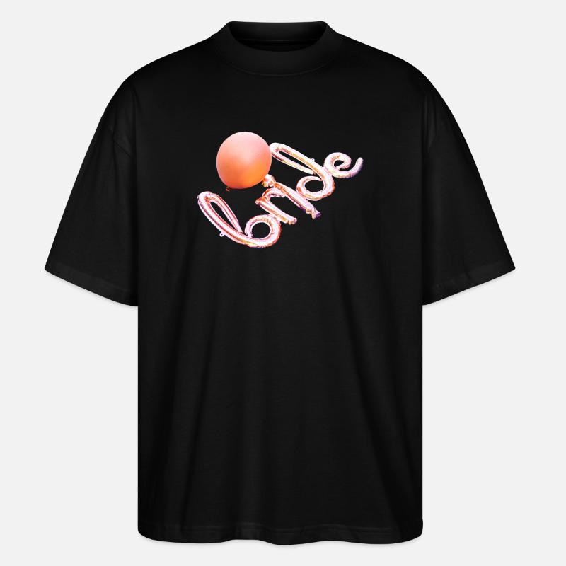 Flansch - Stanley/Stella Oversized Unisex Bio T-Shirt Blaster 2.0 - Schwarz