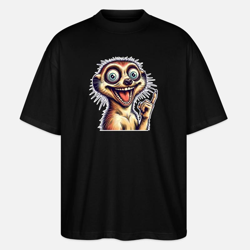 Suricate - T-shirt bio Blaster 2.0 coupe oversize Stanley/Stella Unisexe - noir