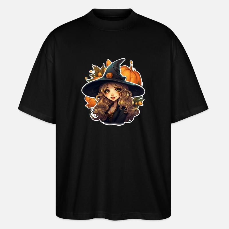 Hexe - Stanley/Stella Oversized Unisex Bio T-Shirt Blaster 2.0 - Schwarz