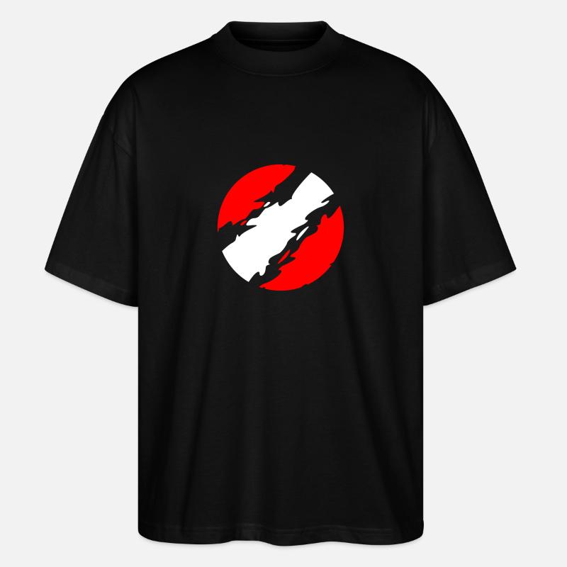 Géorgie - T-shirt bio Blaster 2.0 coupe oversize Stanley/Stella Unisexe - noir
