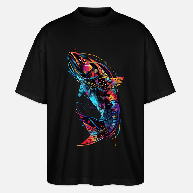 Barracuda - Stanley/Stella Oversized Unisex Organic T-shirt Blaster 2.0 - black