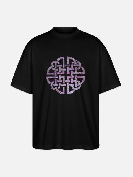 Celtic knot 8 e 62 - Stanley/Stella Oversized Unisex Organic T-shirt Blaster 2.0 - black