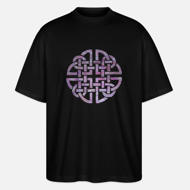Celtic knot 8 e 62 - Stanley/Stella Oversized Unisex Organic T-shirt Blaster 2.0 - black