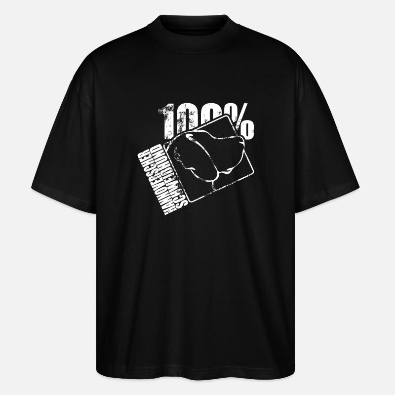 Hanoverian Hound 100 - Stanley/Stella Oversized Unisex Organic T-shirt Blaster 2.0 - black