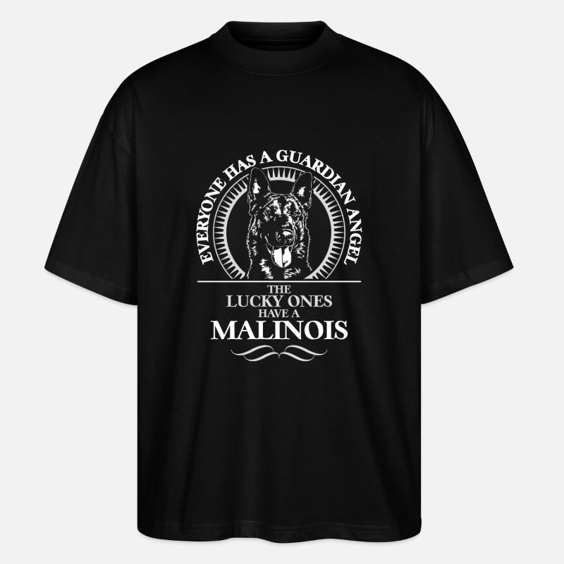 MALINOIS Guardian Angel WILSIGNS - T-shirt bio Blaster 2.0 coupe oversize Stanley/Stella Unisexe - noir