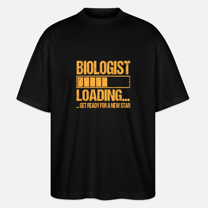 Biologist loading Biologist Training - Stanley/Stella Oversized Unisex Organic T-shirt Blaster 2.0 - black