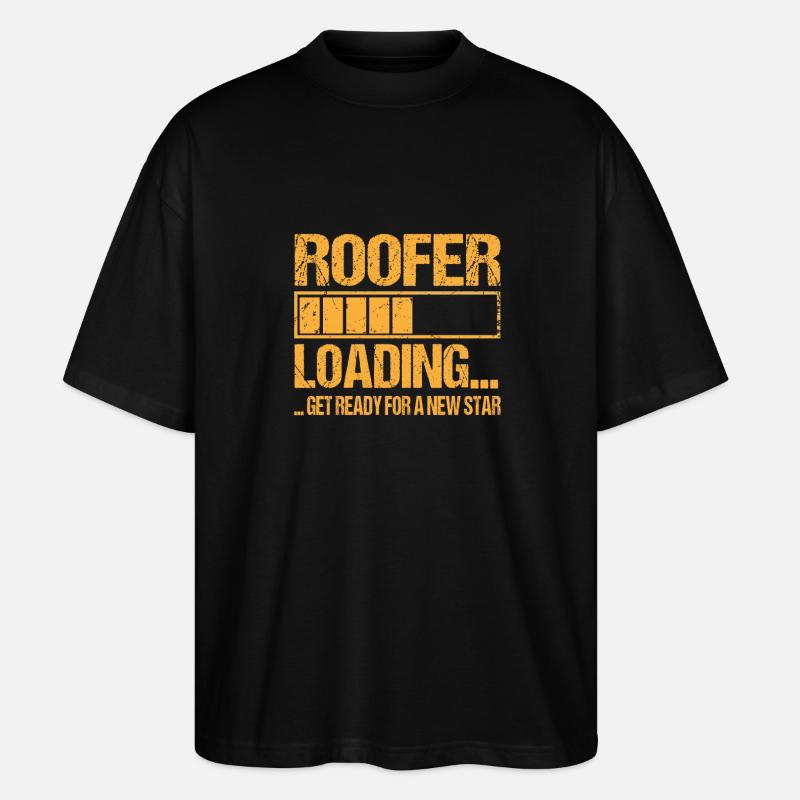 Roofer loading Roofer Training - Stanley/Stella Oversized Unisex Organic T-shirt Blaster 2.0 - black