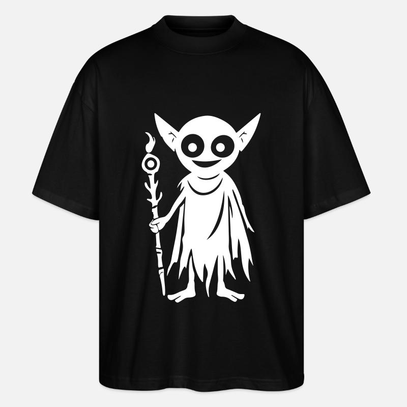 Goblin Ork - Stanley/Stella Oversized Unisex Bio T-Shirt Blaster 2.0 - Schwarz