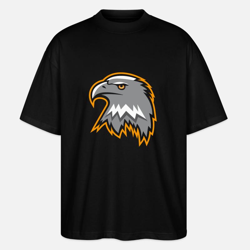 adler - Stanley/Stella Oversized Unisex Bio T-Shirt Blaster 2.0 - Schwarz