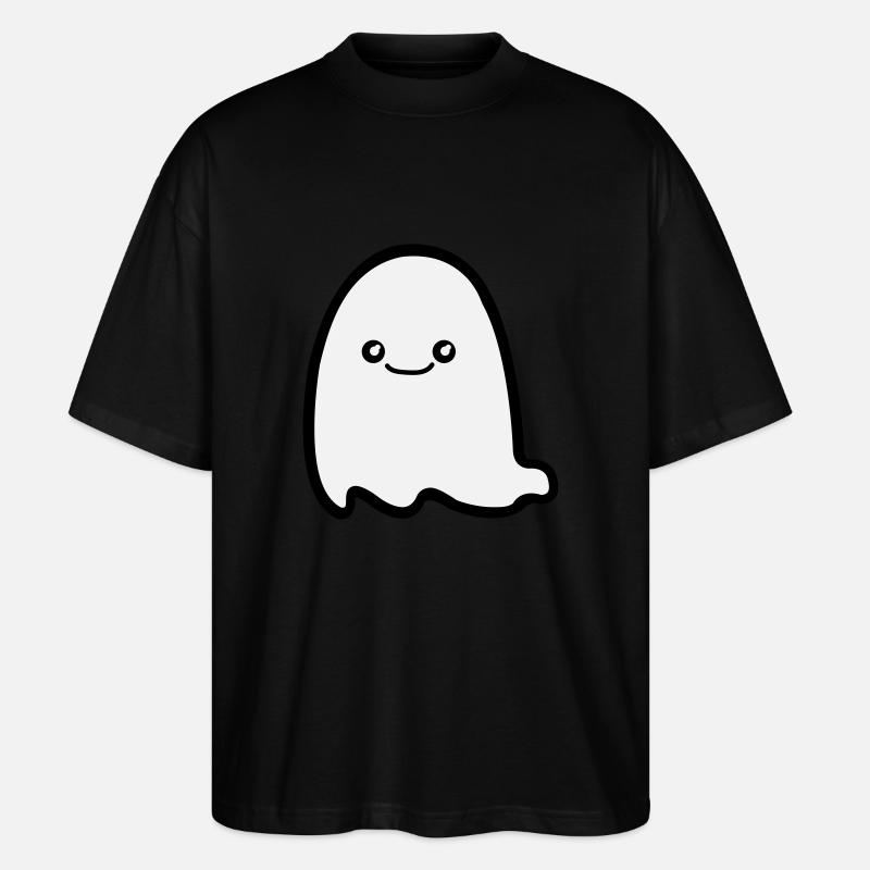 Ghost Comic - Stanley/Stella Oversized Unisex Organic T-shirt Blaster 2.0 - black