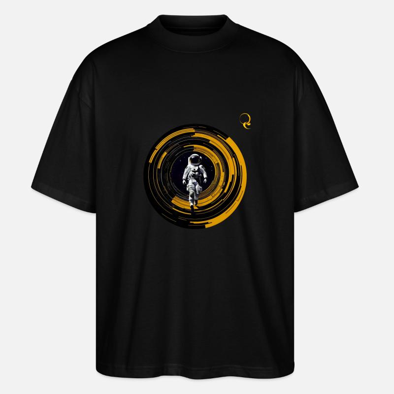 EINSTIEG IN DIE ZUKUNFT - Stanley/Stella Oversized Unisex Bio T-Shirt Blaster 2.0 - Schwarz
