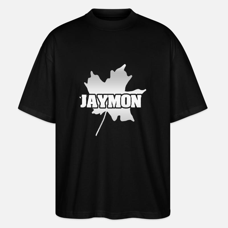 Jaymon - Stanley/Stella Oversized Unisex Bio T-Shirt Blaster 2.0 - Schwarz