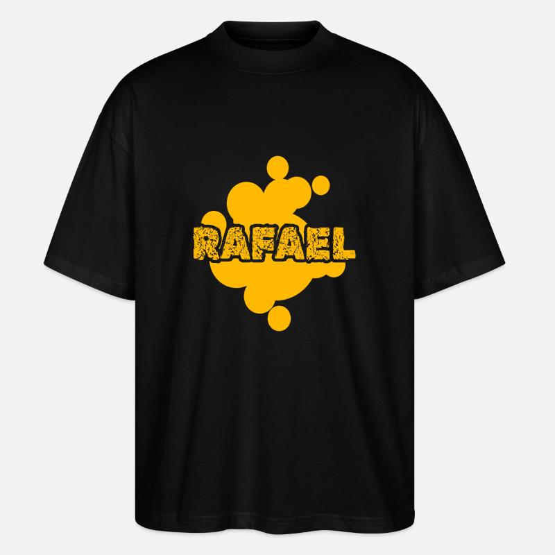 Maler Rafael - Stanley/Stella Oversized Unisex Bio T-Shirt Blaster 2.0 - Schwarz