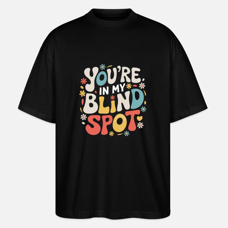 Blinde Blindheit Sehbehinderte Menschen - Stanley/Stella Oversized Unisex Bio T-Shirt Blaster 2.0 - Schwarz