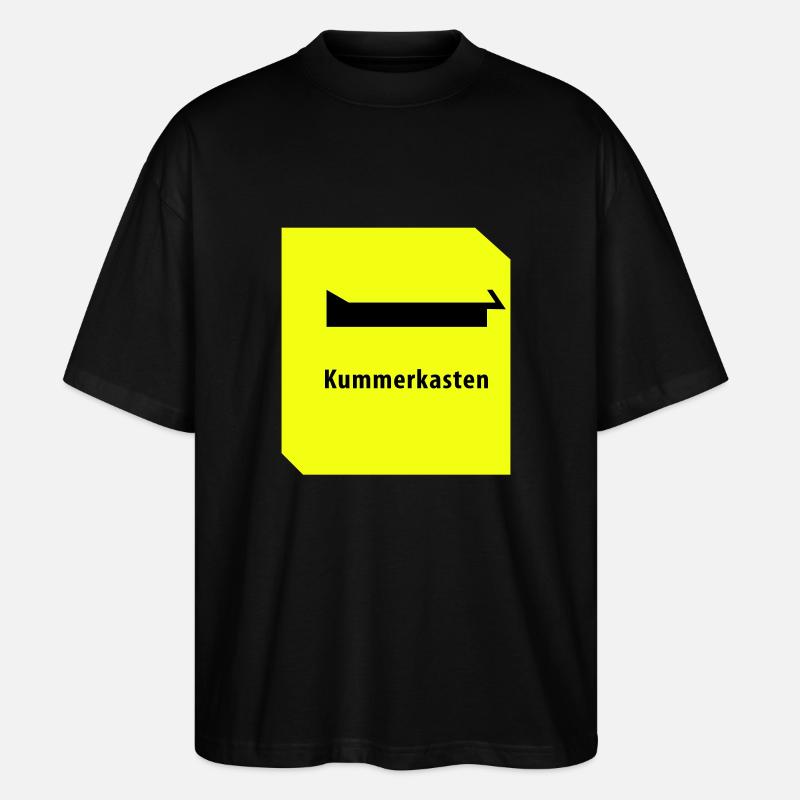 Boîte à idées - T-shirt bio Blaster 2.0 coupe oversize Stanley/Stella Unisexe - noir