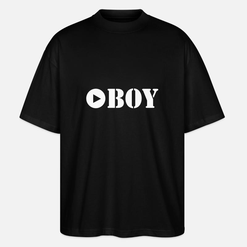 Playboy - T-shirt bio Blaster 2.0 coupe oversize Stanley/Stella Unisexe - noir