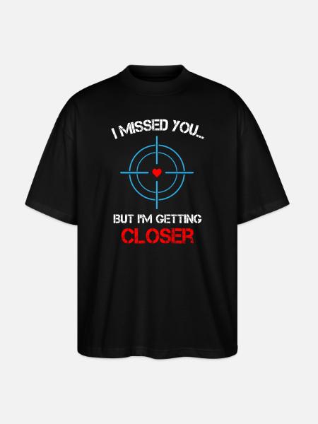 Tu m’as manqué Sniper - T-shirt bio Blaster 2.0 coupe oversize Stanley/Stella Unisexe - noir