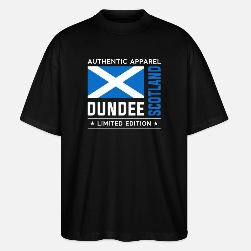 Dundee - Stanley/Stella Oversized Unisex Organic T-shirt Blaster 2.0 - black