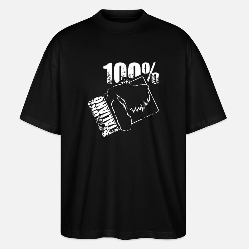 Spinone ITALIANO 100 2 - T-shirt bio Blaster 2.0 coupe oversize Stanley/Stella Unisexe - noir