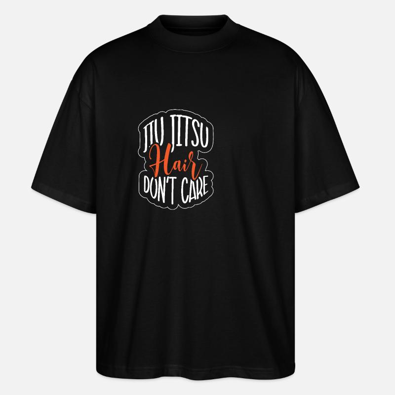 Jiu Jitsu Autodéfense - T-shirt bio Blaster 2.0 coupe oversize Stanley/Stella Unisexe - noir