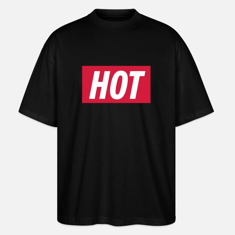 hot - Stanley/Stella Oversized Unisex Bio T-Shirt Blaster 2.0 - Schwarz