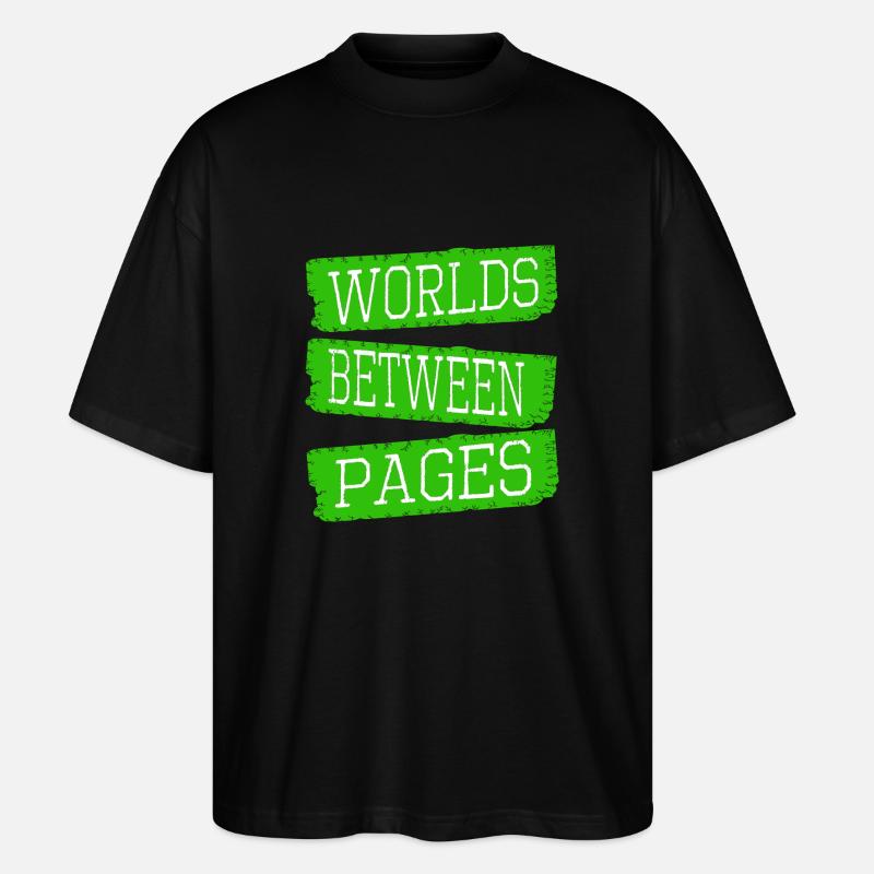 escapism birthday present present idea - Stanley/Stella Oversized Unisex Organic T-shirt Blaster 2.0 - black