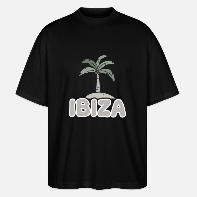 Ibiza Ibiza - T-shirt bio Blaster 2.0 coupe oversize Stanley/Stella Unisexe - noir
