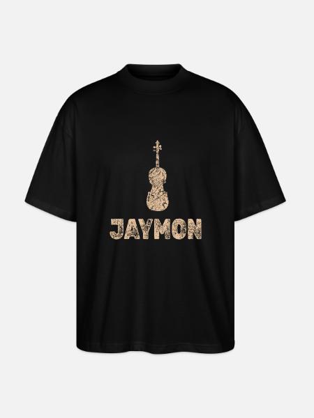 Viola Jaymon - T-shirt bio Blaster 2.0 coupe oversize Stanley/Stella Unisexe - noir