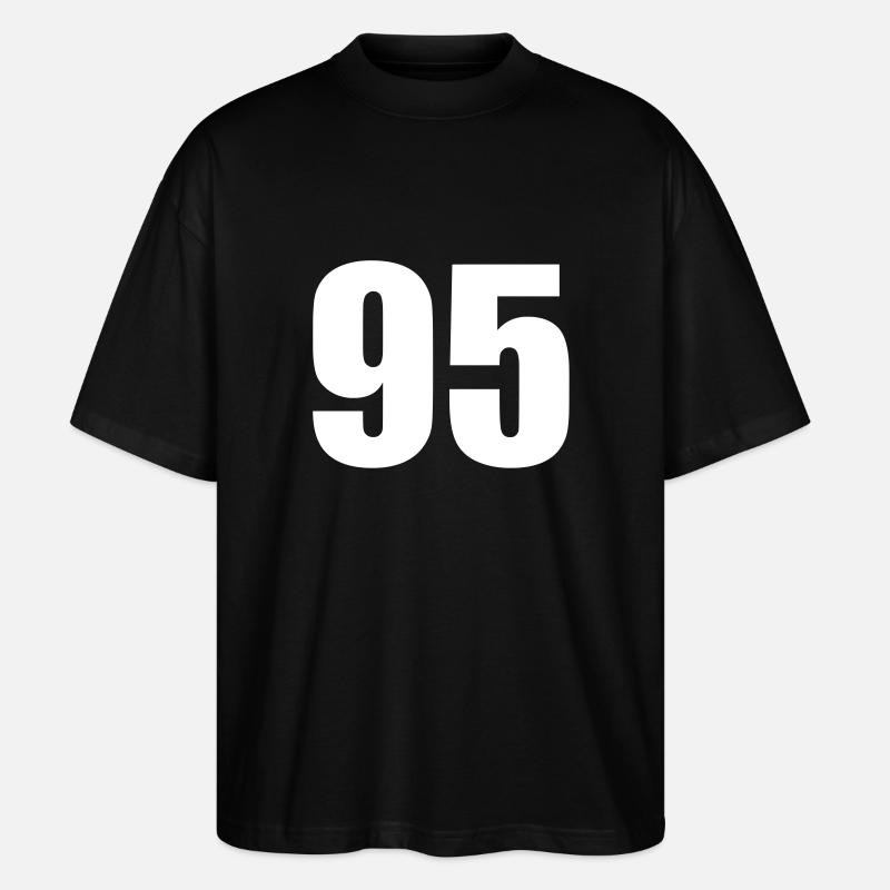 95 - Stanley/Stella Oversized Unisex Bio T-Shirt Blaster 2.0 - Schwarz