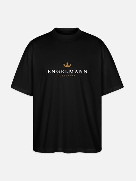 Engelmann Original surname - Stanley/Stella Oversized Unisex Organic T-shirt Blaster 2.0 - black