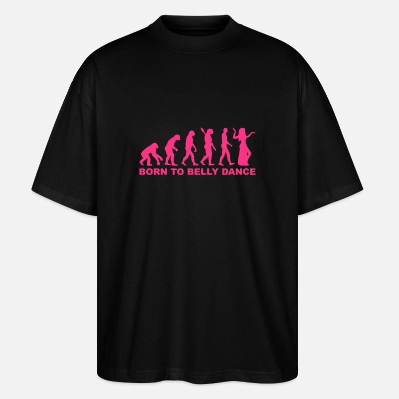 Evolution belly dance - T-shirt bio Blaster 2.0 coupe oversize Stanley/Stella Unisexe - noir