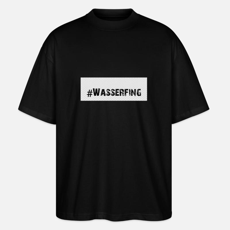 Wasserfang - Stanley/Stella Oversized Unisex Organic T-shirt Blaster 2.0 - black