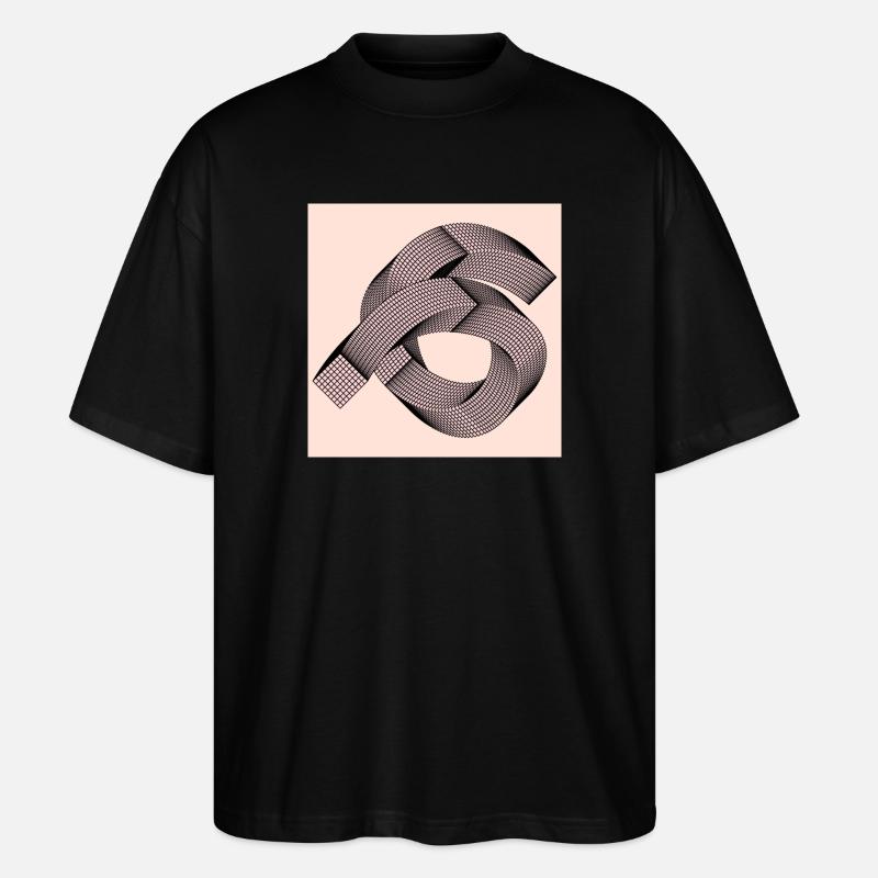 Graphic pattern - Stanley/Stella Oversized Unisex Organic T-shirt Blaster 2.0 - black