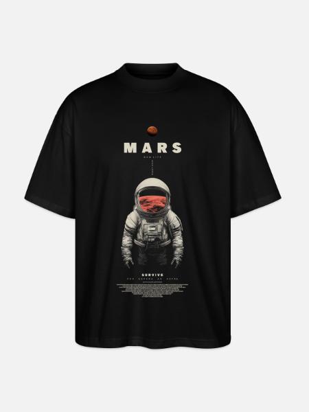 Mars Exploration - T-shirt bio Blaster 2.0 coupe oversize Stanley/Stella Unisexe - noir