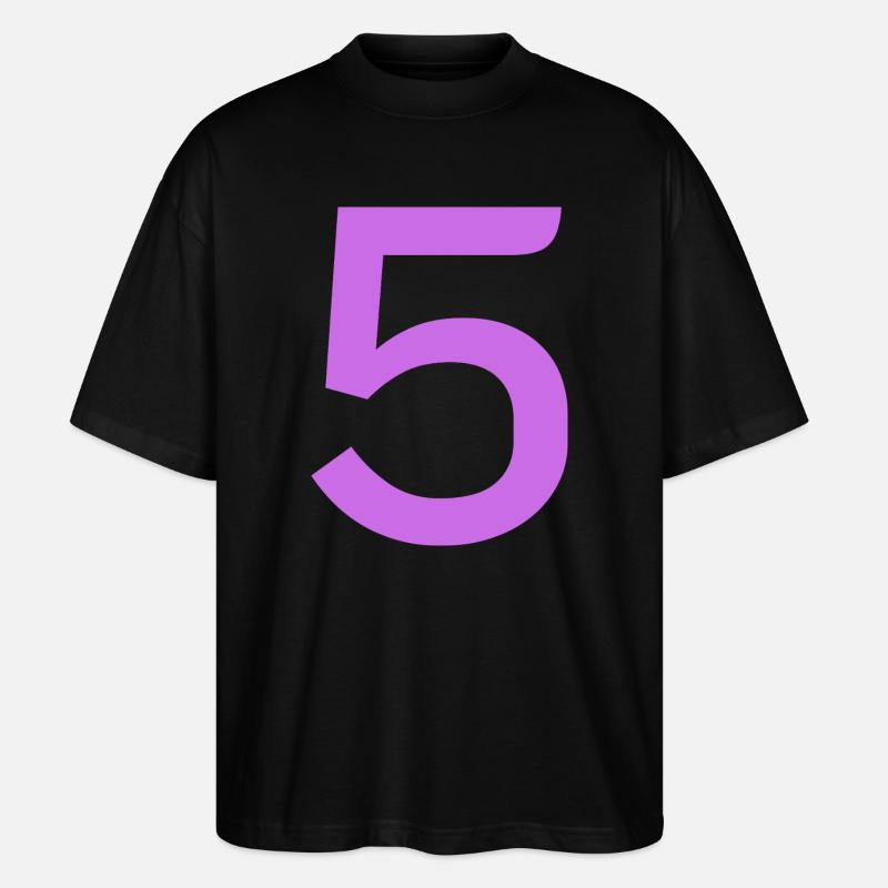 5 - Stanley/Stella Oversized Unisex Bio T-Shirt Blaster 2.0 - Schwarz