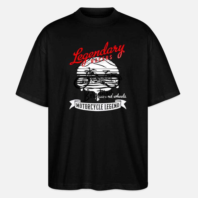 Zündapp Mountaineer Cult Mobylette - T-shirt bio Blaster 2.0 coupe oversize Stanley/Stella Unisexe - noir