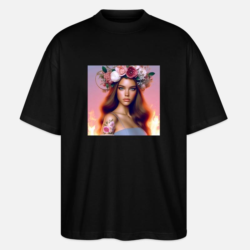 Schön. - Stanley/Stella Oversized Unisex Bio T-Shirt Blaster 2.0 - Schwarz