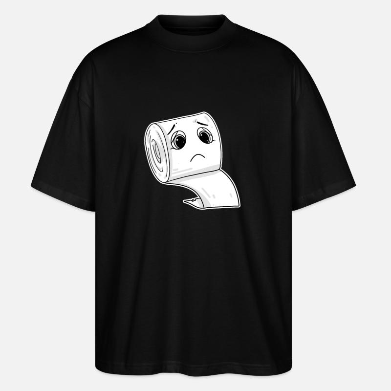 PQ Mème drôle - T-shirt bio Blaster 2.0 coupe oversize Stanley/Stella Unisexe - noir