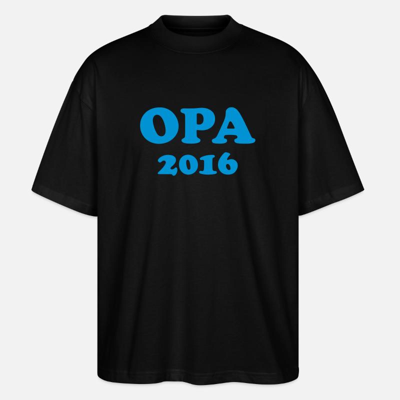 opa 2016 - Stanley/Stella Oversized Unisex Bio T-Shirt Blaster 2.0 - Schwarz