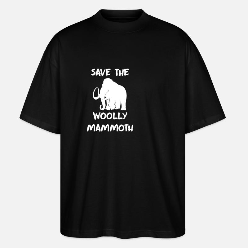 Mammoth - Stanley/Stella Oversized Unisex Organic T-shirt Blaster 2.0 - black