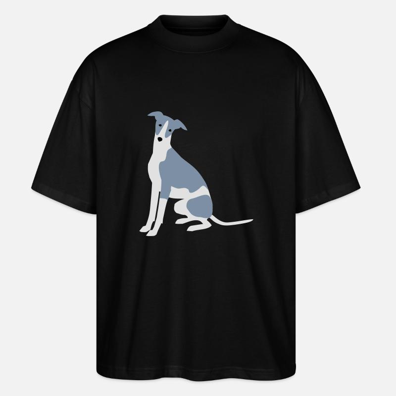 Whippet - T-shirt bio Blaster 2.0 coupe oversize Stanley/Stella Unisexe - noir
