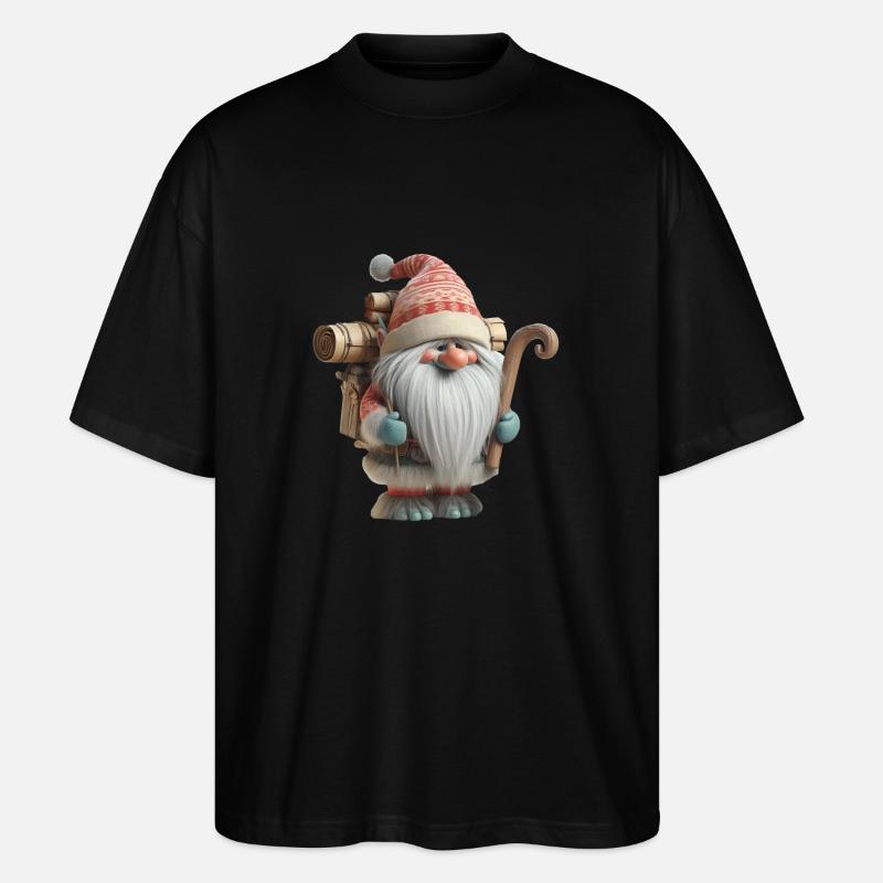 Troll de Noël 3 - T-shirt bio Blaster 2.0 coupe oversize Stanley/Stella Unisexe - noir
