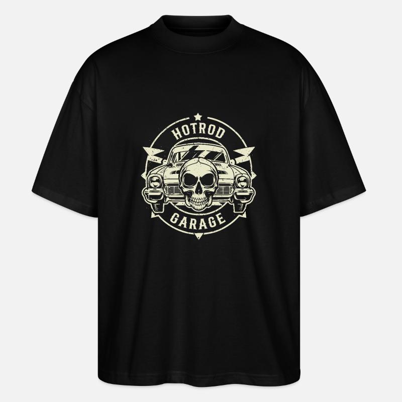Hotrod Garage - Stanley/Stella Oversized Unisex Bio T-Shirt Blaster 2.0 - Schwarz