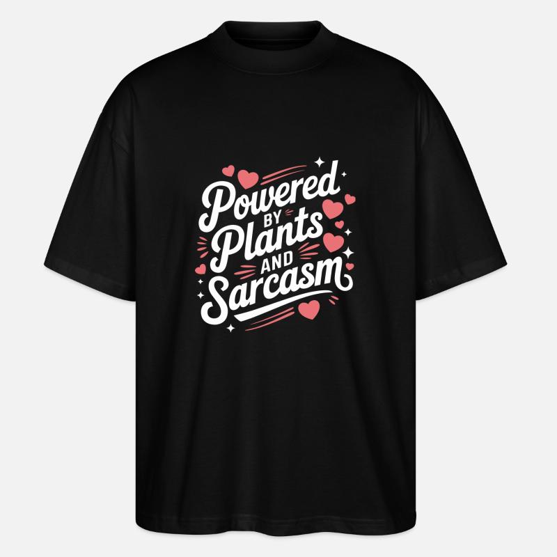 Végétarien Végétalien Végétarien Végétarien - T-shirt bio Blaster 2.0 coupe oversize Stanley/Stella Unisexe - noir
