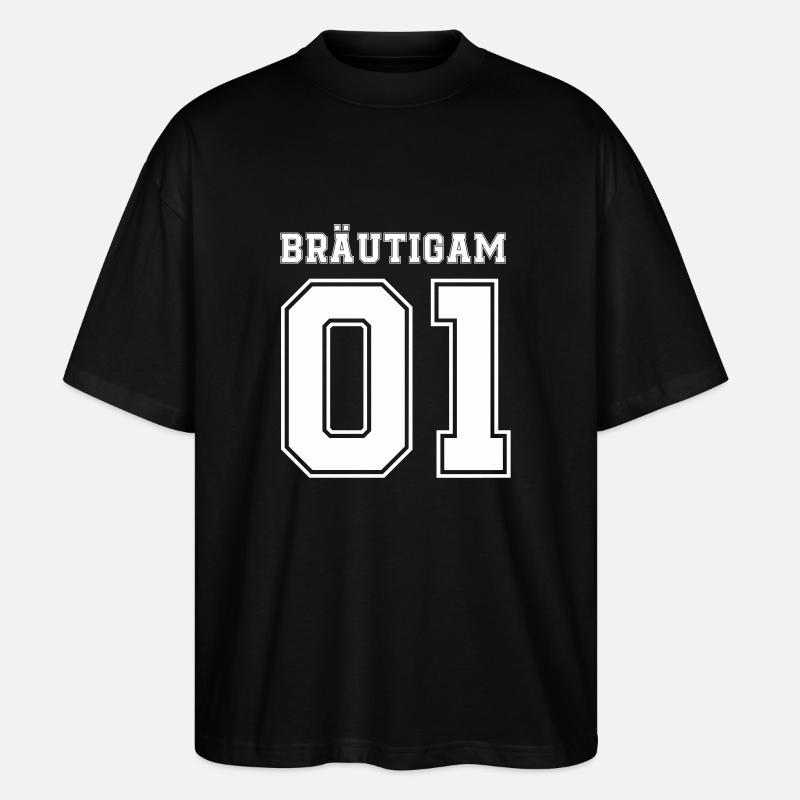 Groom 01 - Stanley/Stella Oversized Unisex Organic T-shirt Blaster 2.0 - black