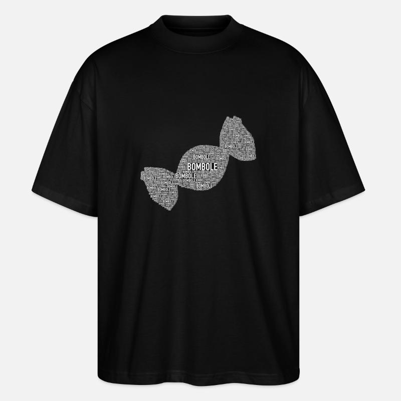 Bombole - Stanley/Stella Oversized Unisex Bio T-Shirt Blaster 2.0 - Schwarz