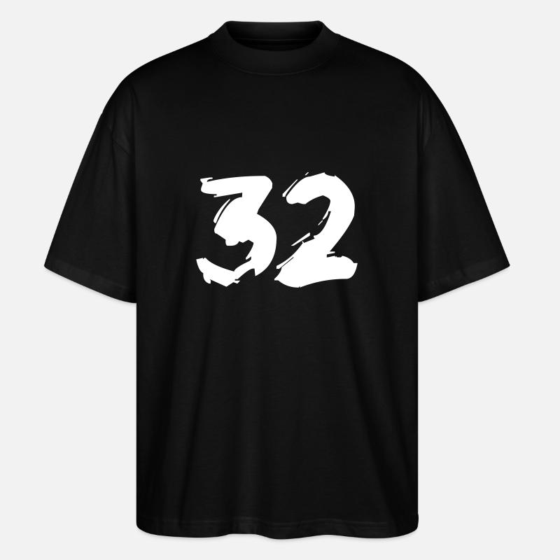 Brushed 32 - Stanley/Stella Oversized Unisex Bio T-Shirt Blaster 2.0 - Schwarz