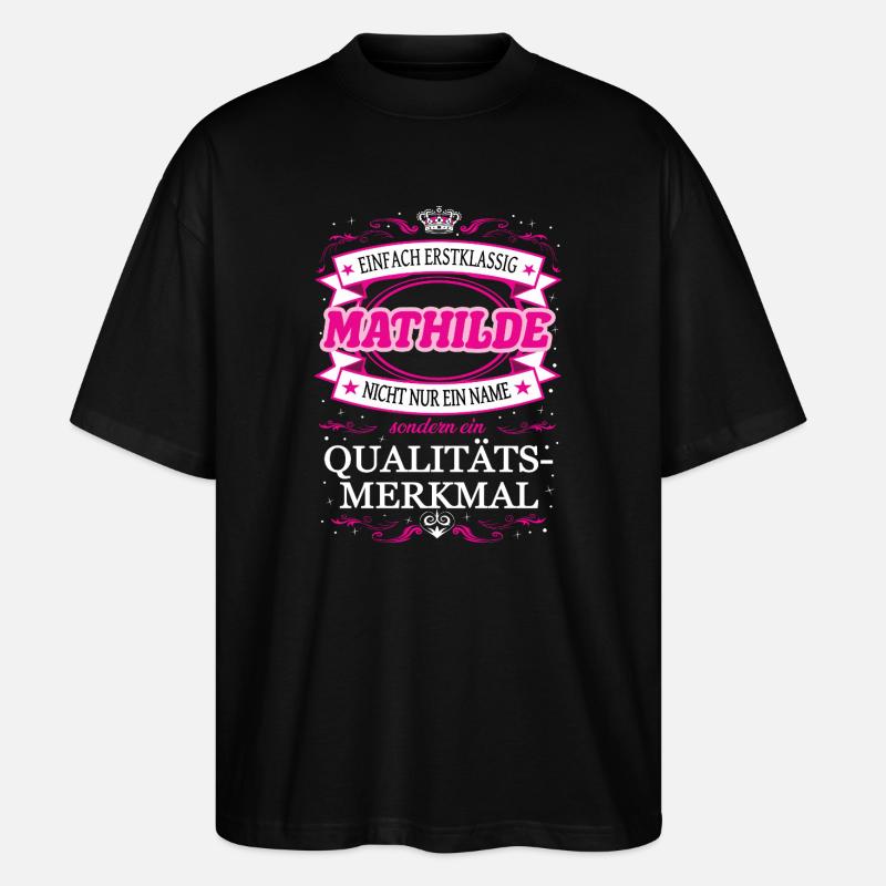 Qualitätsmerkmal Mathilde einfach Erstklassig - Stanley/Stella Oversized Unisex Bio T-Shirt Blaster 2.0 - Schwarz